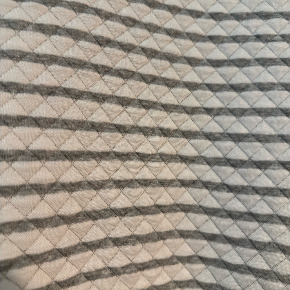 NWT J. Crew Reversible Striped Mock Neck Sweater Gray Size Small - Picture 3 of 6